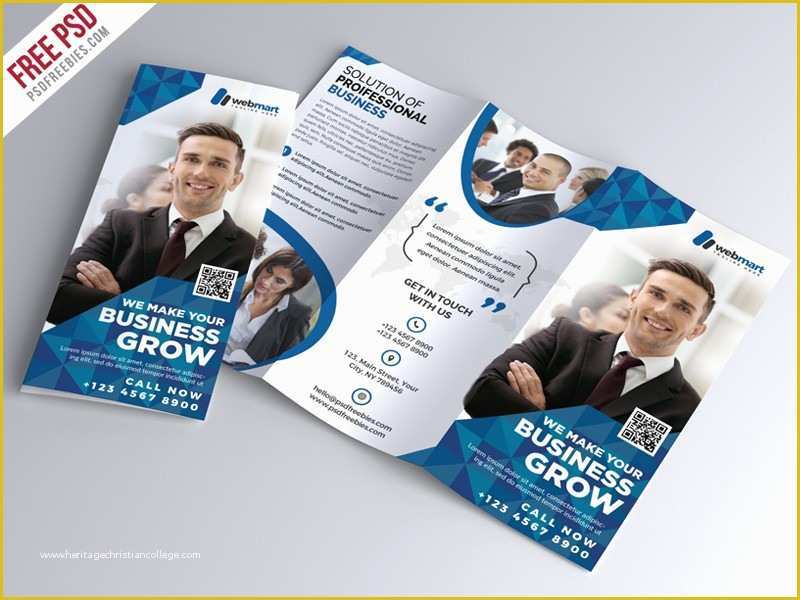 Tri Fold Brochure Template Psd Free Download Of Tri Fold Corporate Brochure Template Psd Download Psd