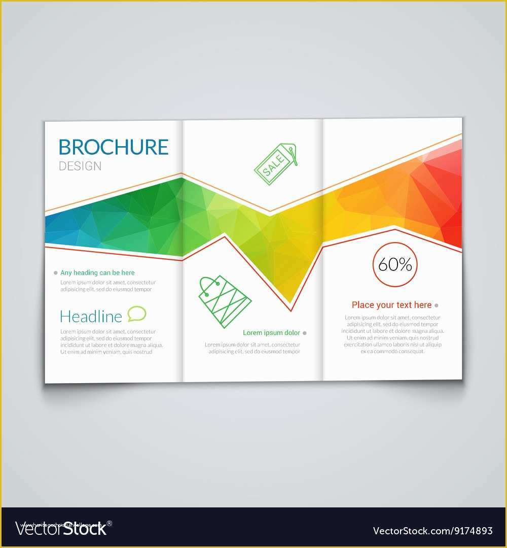 Tri Fold Brochure Template Psd Free Download Of Tri Foldhure Vector Template Download Free Art Stock