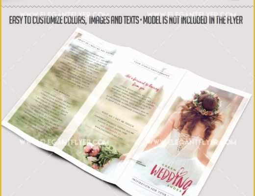 Tri Fold Brochure Template Psd Free Download Of Wedding – Free Tri Fold Psd Brochure Template – by