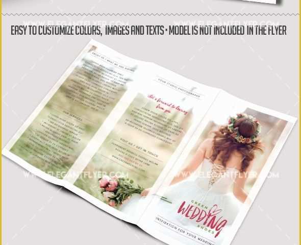 Tri Fold Brochure Template Psd Free Download Of Wedding – Free Tri Fold Psd Brochure Template – by