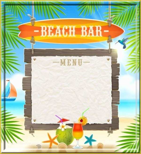 Tropical Menu Template Free Of 82 Best Summer Vacation Png Images On Pinterest