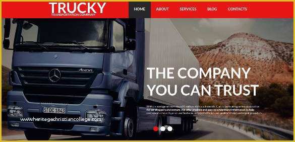Truck Transport Website Templates Free Download Of 34 Transportation Website themes & Templates