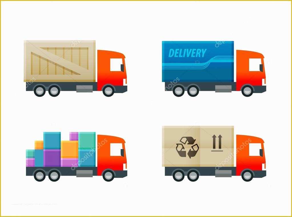 Truck Transport Website Templates Free Download Of Delivery Vector Logo Design Template Truck or Trucking
