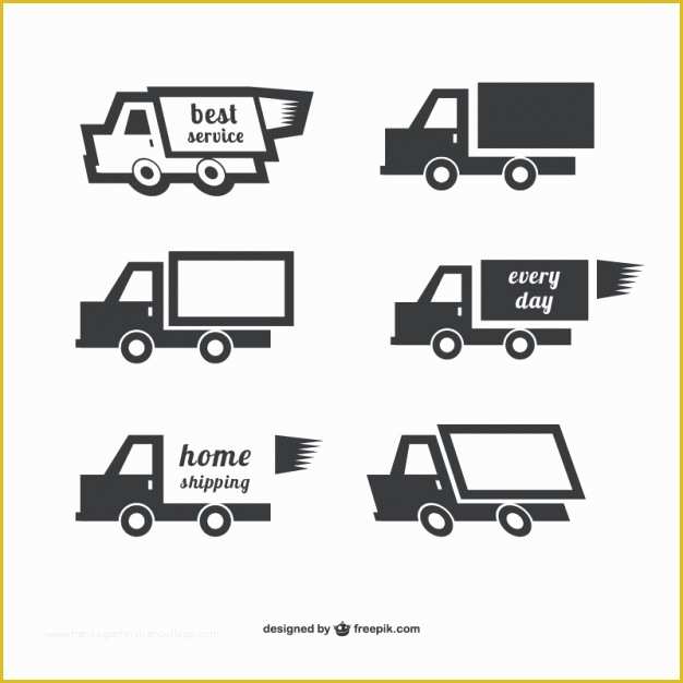  Truck Transport Website Templates Free Download Of Shipping Logo Vector 