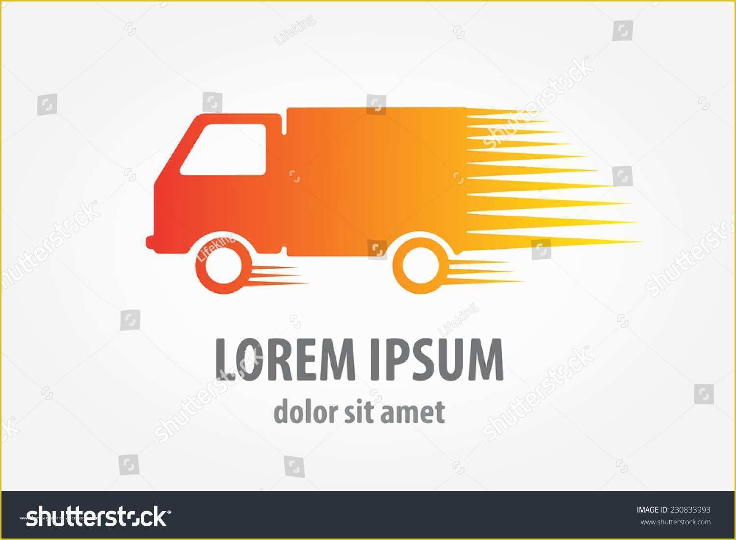 Truck Transport Website Templates Free Download Of Vector Logo Design Element Business Card Stock Vector