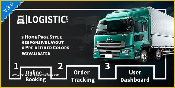 Trucking Transportation &amp; Logistics HTML Template Free Download Of 28 Best Transportation HTML Templates 2019