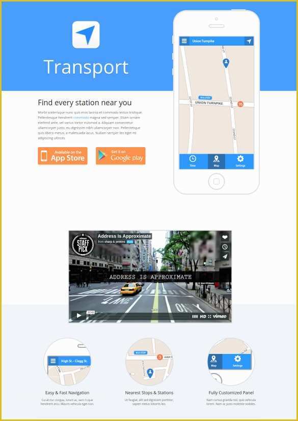 Trucking Transportation &amp; Logistics HTML Template Free Download Of 34 Transportation Website themes & Templates