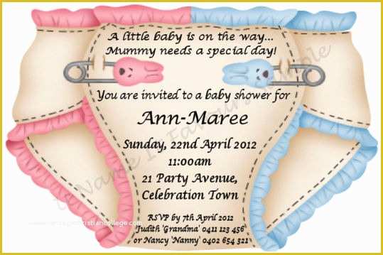 Twin Baby Shower Invitations Templates Free Of Baby Shower Invitations for Twins