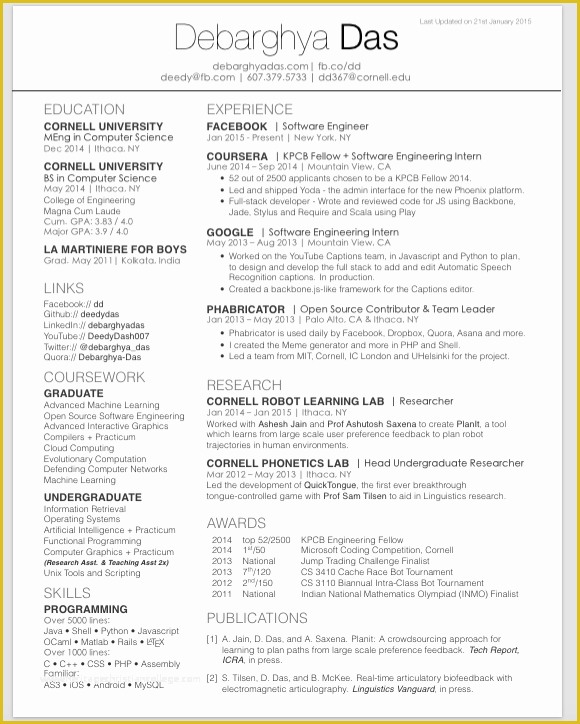 Two Column Resume Template Word Free Of 2 Column Resume Template Resume