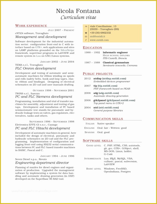 Two Column Resume Template Word Free Of 2 Column Resume Template Resume Sample