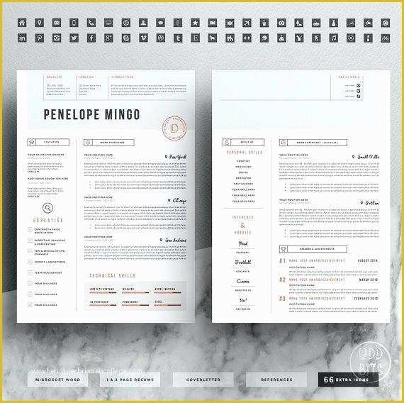 Two Column Resume Template Word Free Of 2 Page Resume Template Word – Kelsie