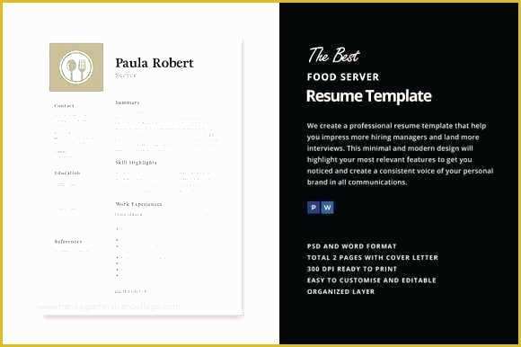 Two Column Resume Template Word Free Of 2 Page Resume Template Word Resume Template Word Resume