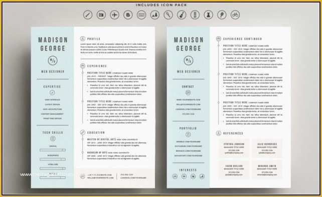 Two Column Resume Template Word Free Of Free Functional Resume Template Word Resume Resume