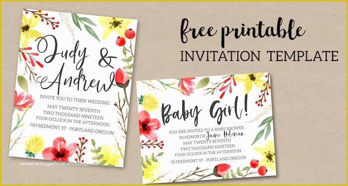 Typography Invitation Template Free Of Party Invitation Templates Free Printables Paper Trail
