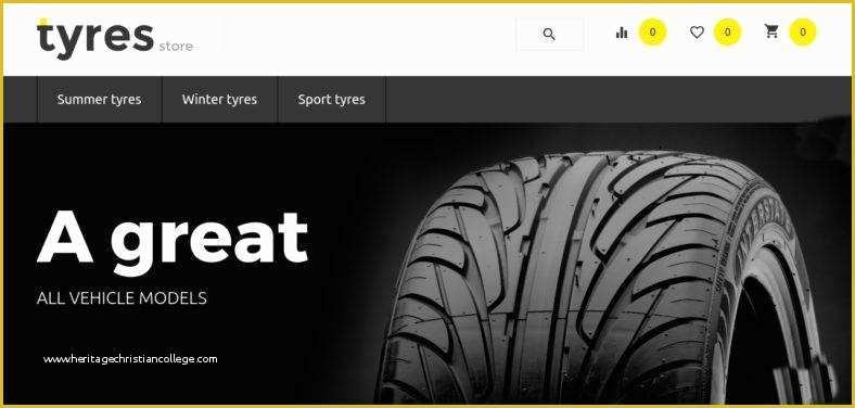 Tyre Website Template Free Download Of 15 Opencart Templates & themes