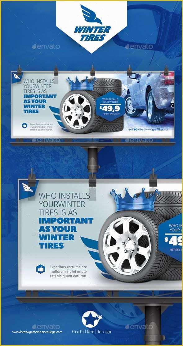 Tyre Website Template Free Download Of Automobile Tire Billboard Templates