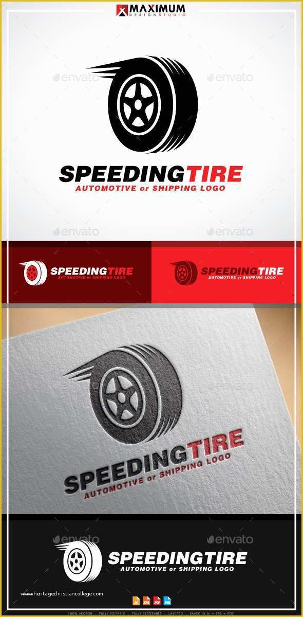 Tyre Website Template Free Download Of Speeding Tyre Logo Template by Maximumdesignstudio