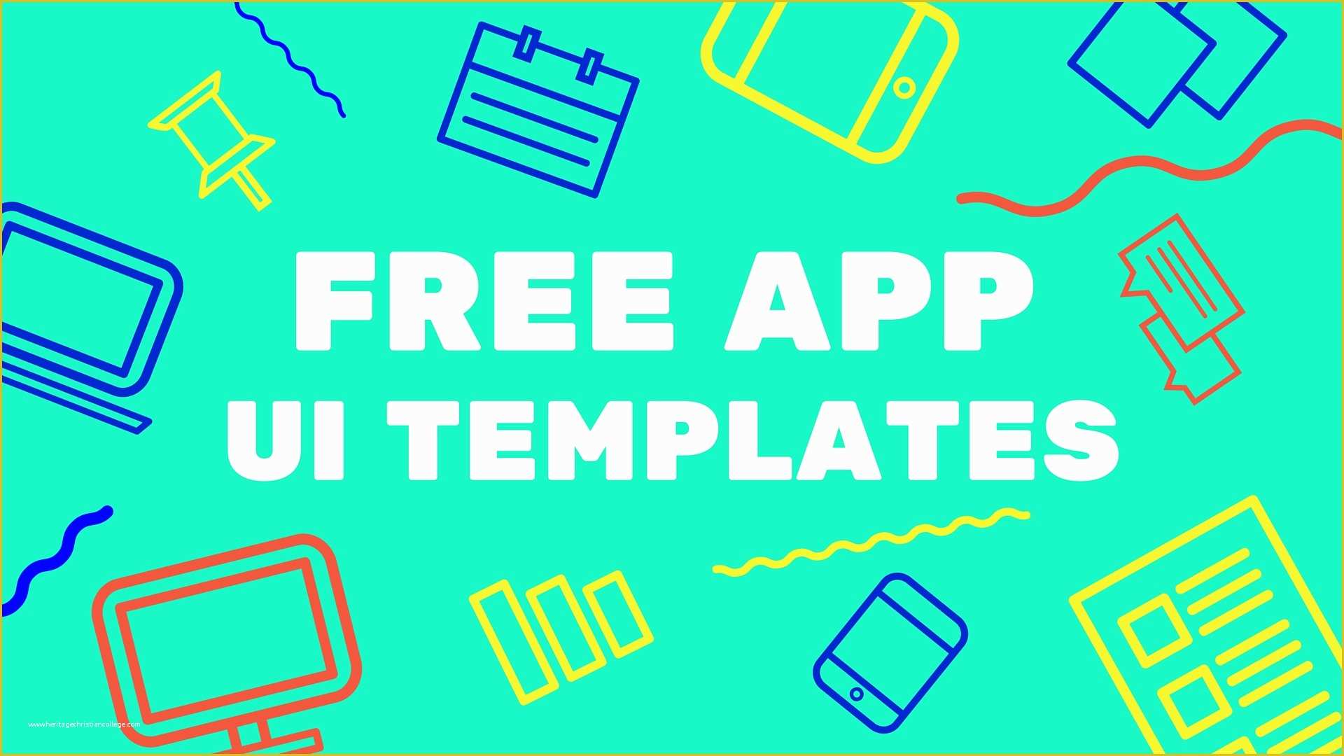 Ui Design Templates Free Of Free App Ui Templates for the Mobile Designer Spyrestudios