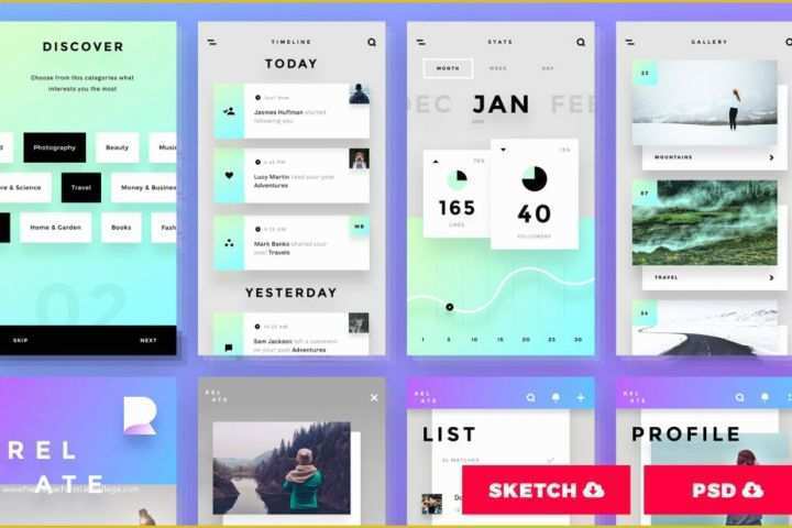 Ui Design Templates Free Of Free Ui Kits Download the Best Ui Kits and Templates