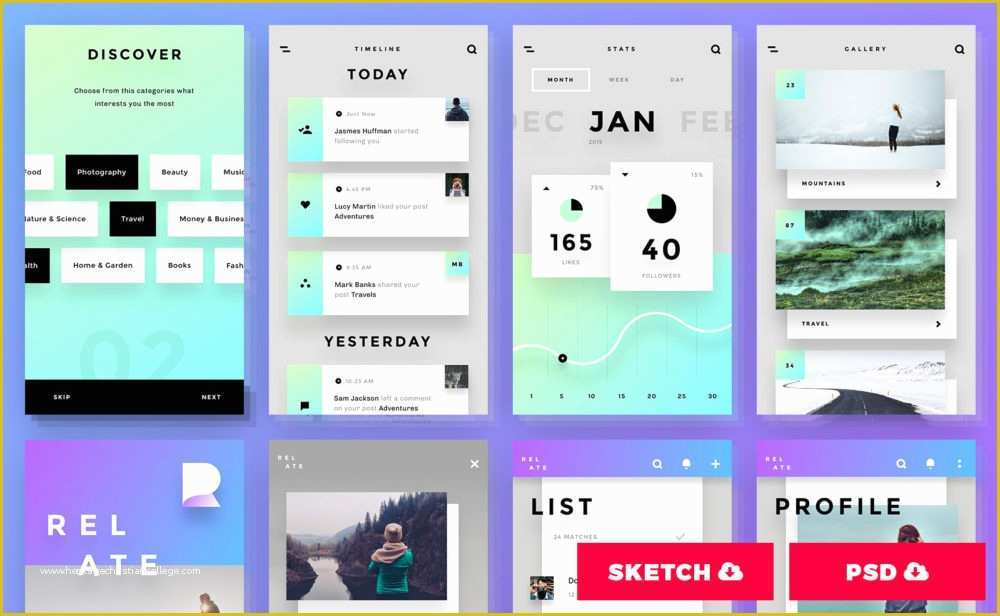 48 Ui Design Templates Free