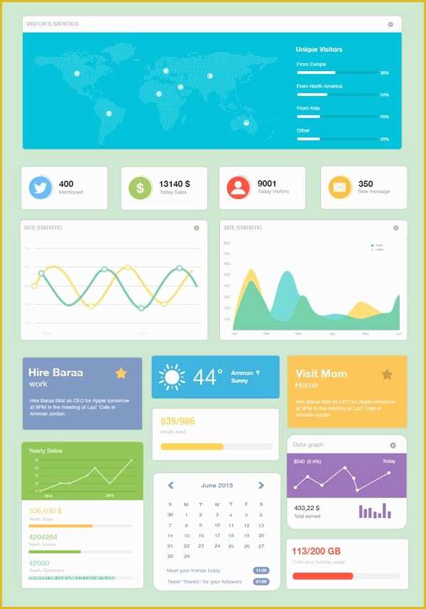 Ui Design Templates Free Of Modern Admin Dashboard Ui Template