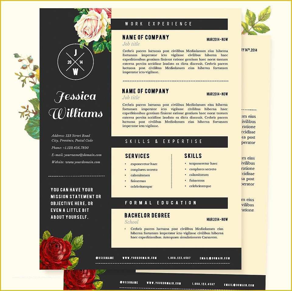 Unique Resume Templates Free Of Creative Resume Template 2019 List Of 10 Creative Resume