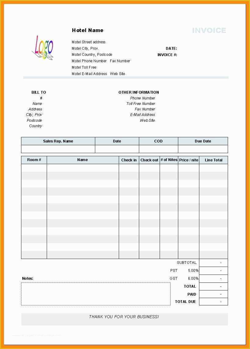 Utility Bill Template Free Download Of New Utility Bill Template Free Download