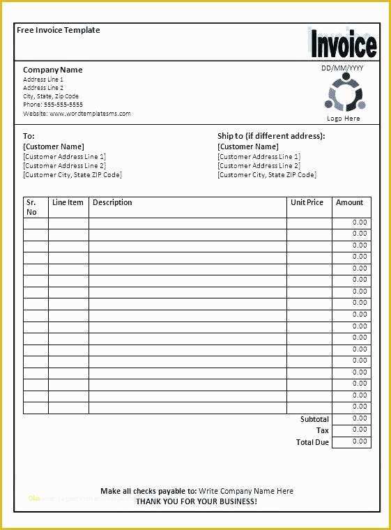 Utility Bill Template Free Download Of Utility Bill Template Free Download