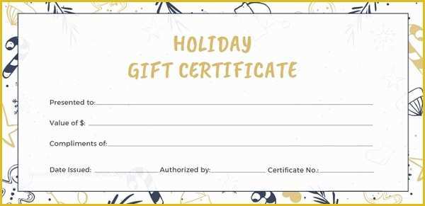 Vacation Gift Certificate Template Free Of 11 Travel Gift Certificate Templates Free Sample