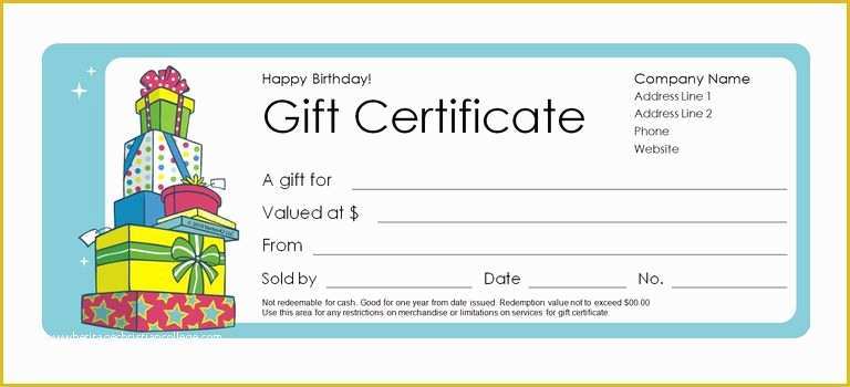 Vacation Gift Certificate Template Free Of 173 Free Gift Certificate Templates You Can Customize