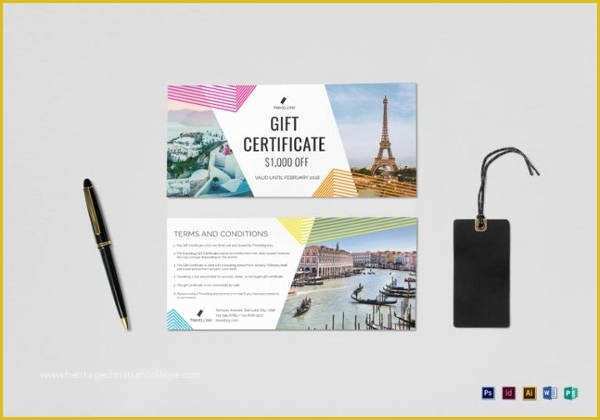 Vacation Gift Certificate Template Free Of Best Gift Certificate Templates 38 Free Word Pdf