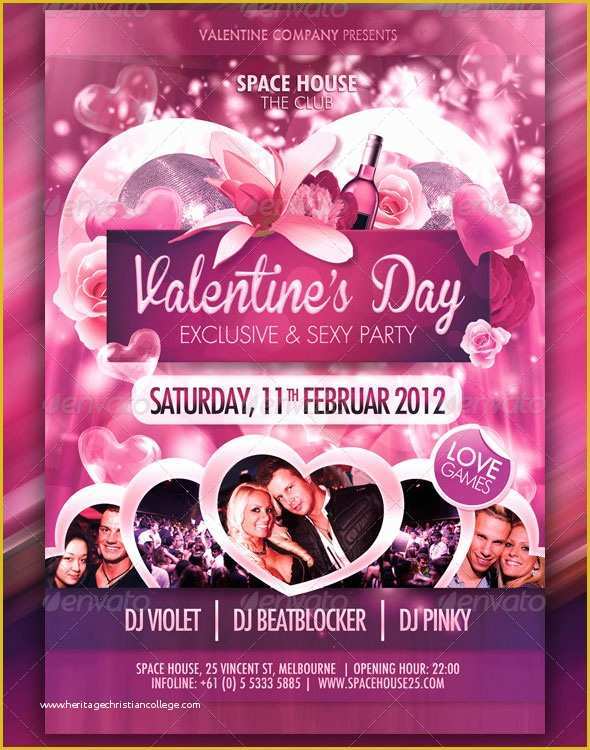 Valentine Flyer Template Free Of 40 Y Valentines Flyer Templates