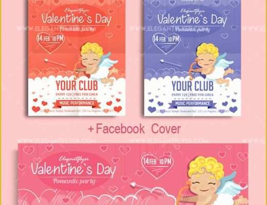 Valentine Flyer Template Free Of Valentine S Day Party – Free Flyer Psd Template – by