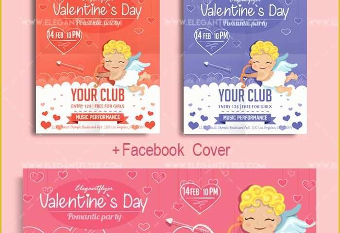 Valentine Flyer Template Free Of Valentine S Day Party – Free Flyer Psd Template – by