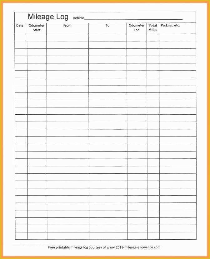 Vehicle Mileage Log Template Free Of Car Mileage Spreadsheet Luxury Excel Auto Maintenance Log