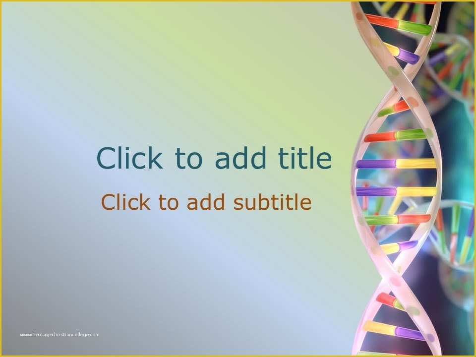 Video Background Template Free Download Of Genetics Powerpoint Template Free Download