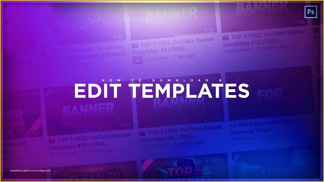 Video Editing Templates Free Download Of How to Download &amp; Edit My Banner Templates W Shop