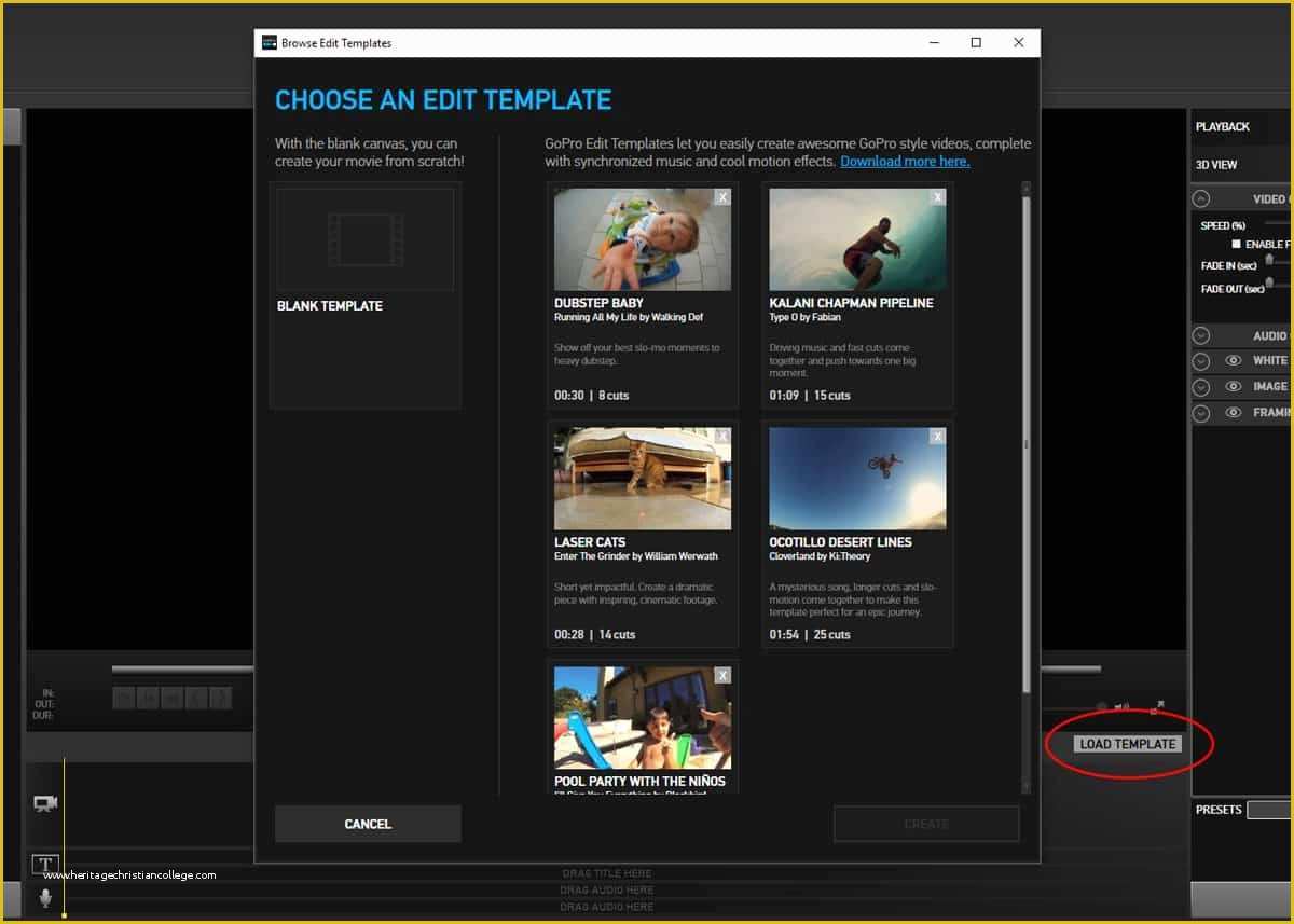 Video Editing Templates Free Download Of How to Download More Gopro Edit Templates