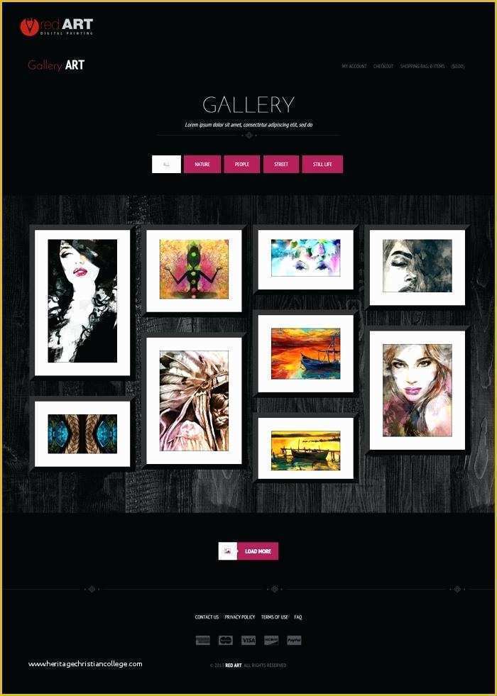 Video Gallery Website Template Free Download Of Free Template Grapher Artist Portfolio Free Free