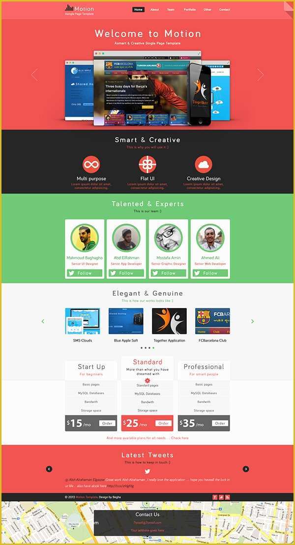 Video Gallery Website Template Free Download Of Motion Template Free Psd On Behance