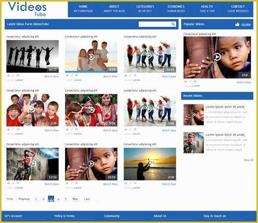 Video Gallery Website Template Free Download Of Videostube Video Gallery Mobile Website Template by W3layouts