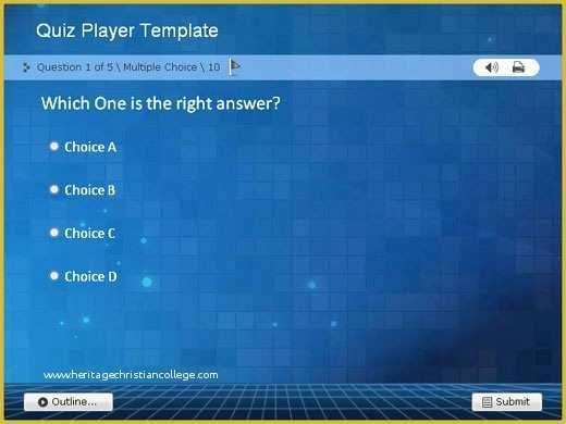 Video Template Maker Free Of Download Quiz Survey Player Templates for Wondershare