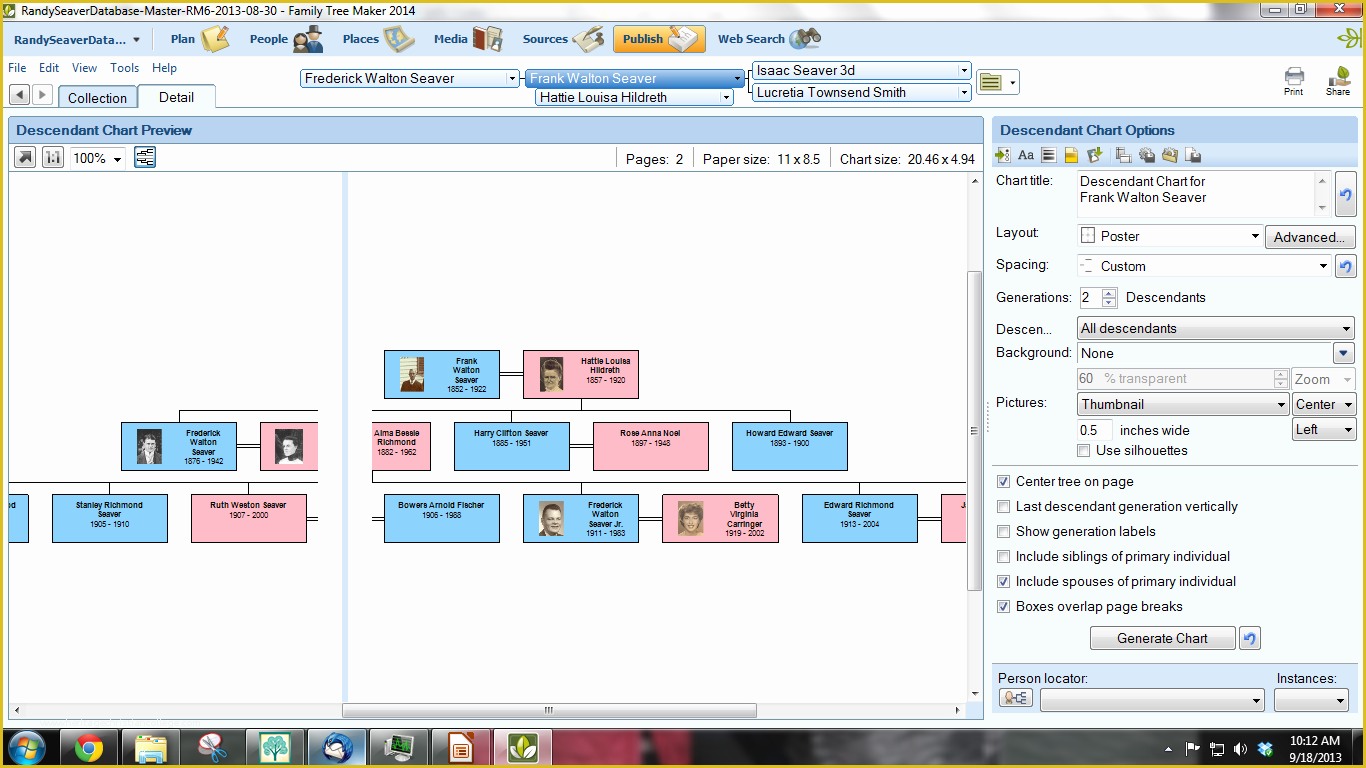 Video Template Maker Free Of Family Tree Chart Maker