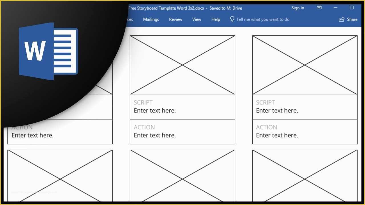 Video Template Maker Free Of Free Storyboard Templates for Microsoft Word