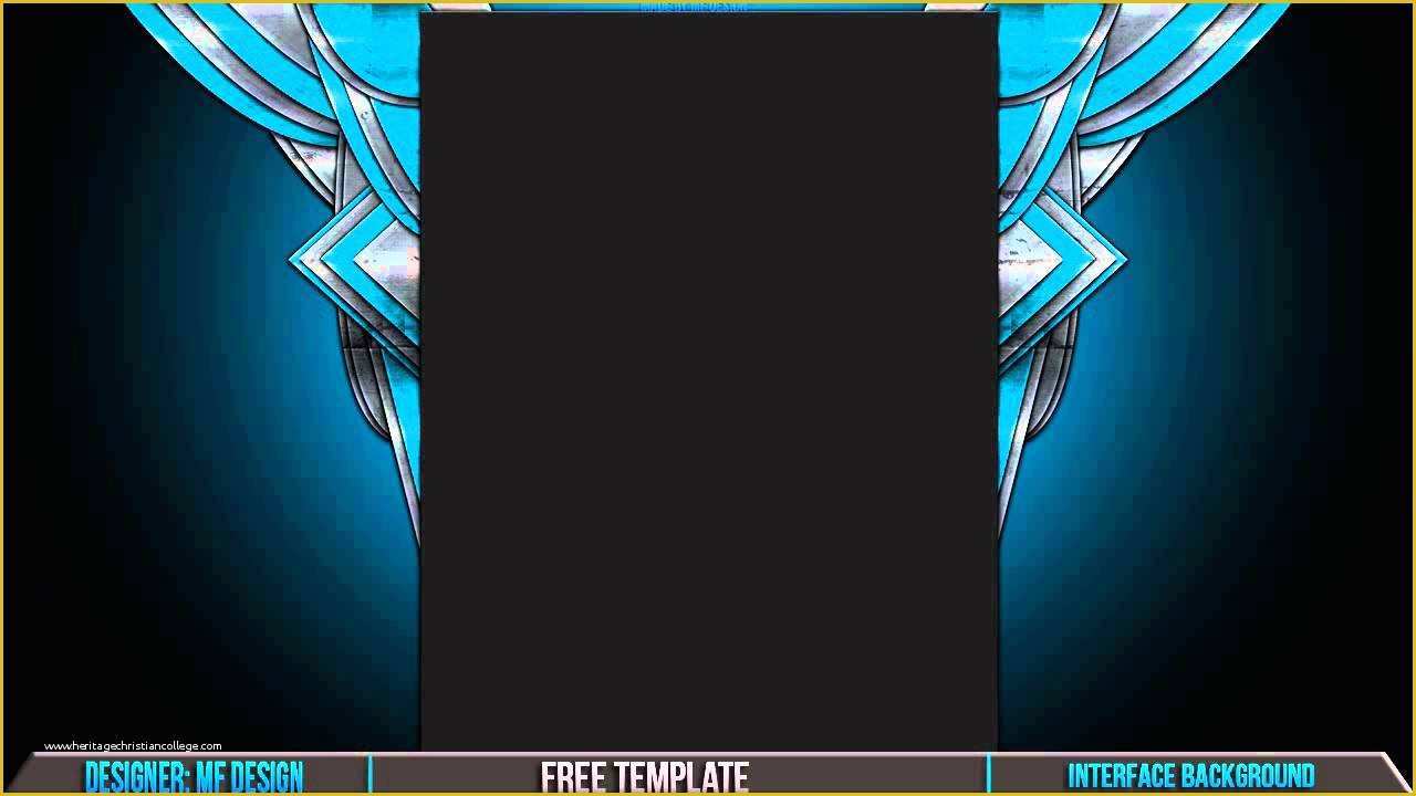 Video Template Maker Free Of Interface Free Youtube Background Template