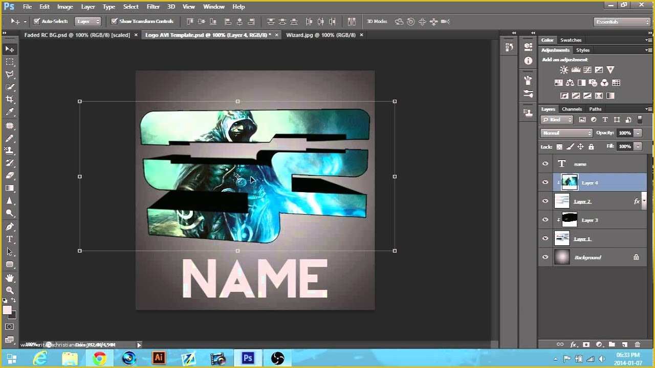 Video Template Maker Free Of soar Logo 2014 Free Template Download Tutorial