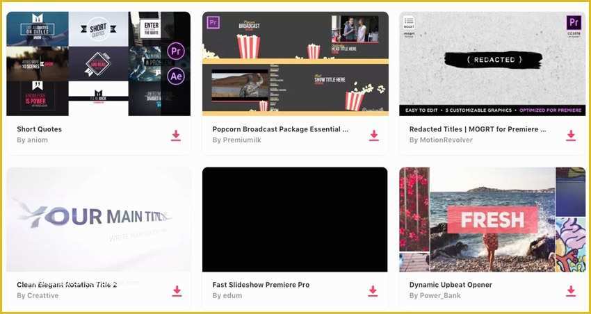 Video Trailer Templates Free Of 10 Best Cinematic Movie Trailer Templates for Premiere Pro