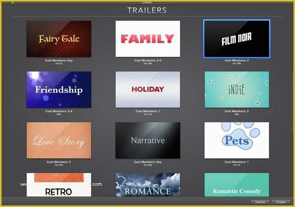 Video Trailer Templates Free Of How to Create iMovie 10 Trailers