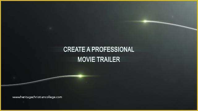 Video Trailer Templates Free Of Video Trailer Maker