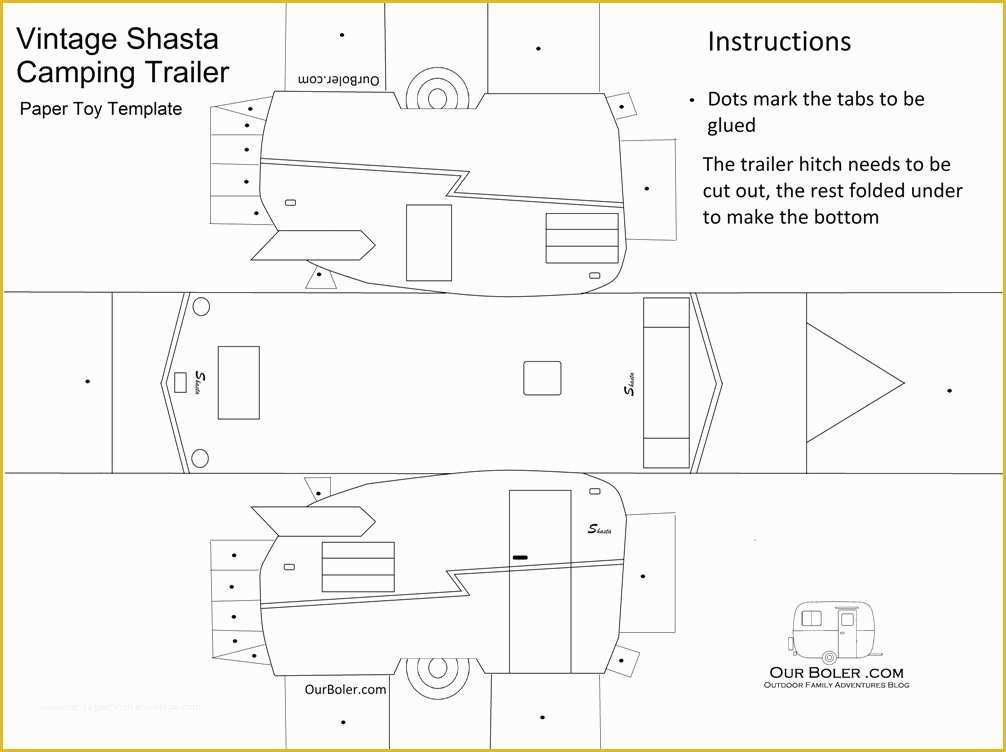 Video Trailer Templates Free Of Vintage Shasta Blogs